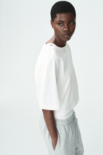 Короткая широкая футболка - H&M