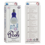Массажер фиолетового цвета со съемной насадкой для заморозки Posh Silicone Wave (Цвет: фиолетовый)