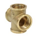 Крест латунь Ду 25 (1") ВР VALFEX VF.760.L.100