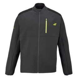 Мужская теннисная кофта Babolat Aero Tech - grey/aero