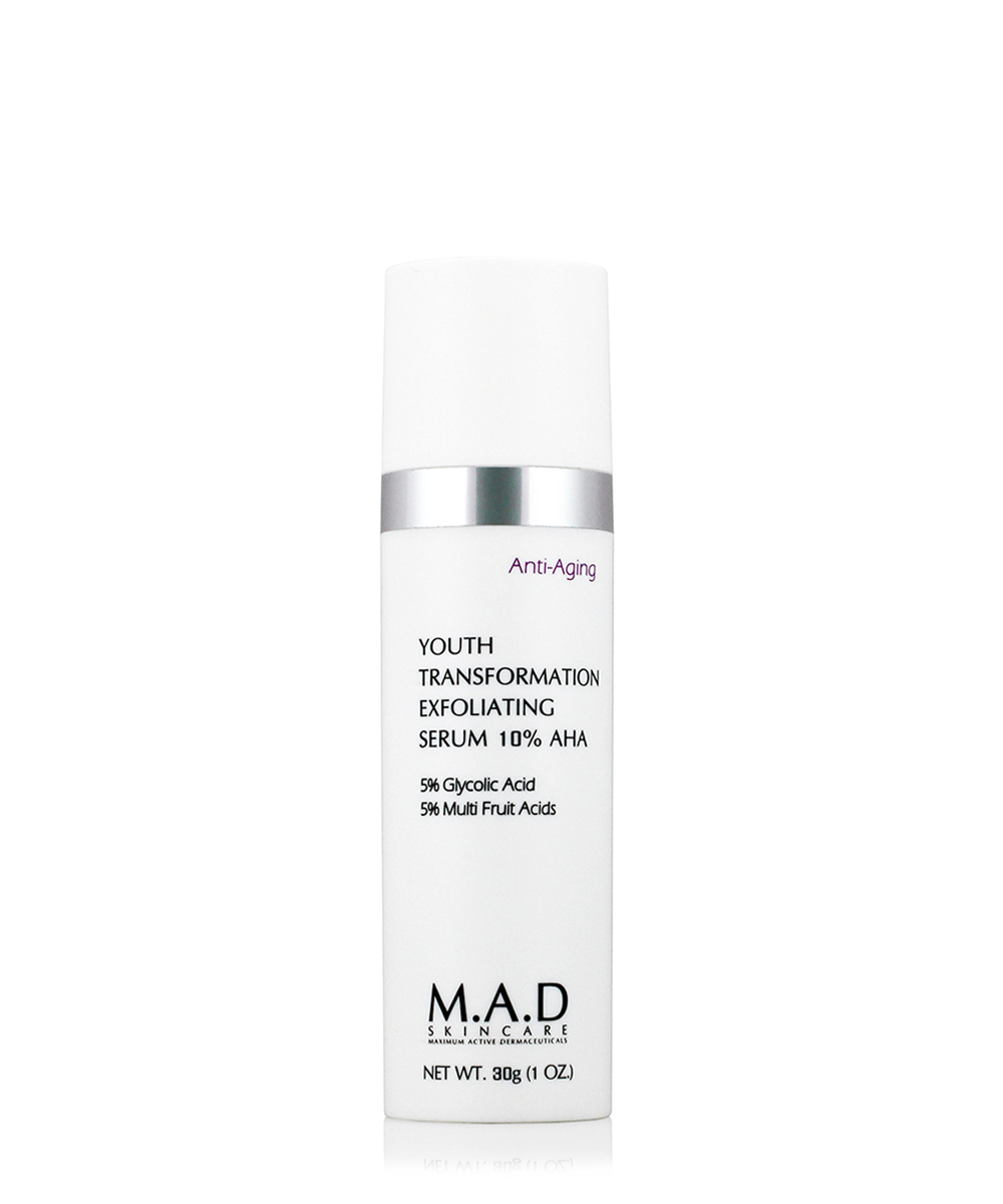 Youth Transformation Exfoliating Serum 10% AHA — Омолаживающая и обновляющая сыворотка с 10% AHA кислотами, 30 г