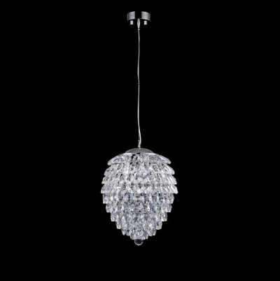 Светильник подвесной Crystal Lux CHARME SP4 CHROME/TRANSPARENT 1373/204