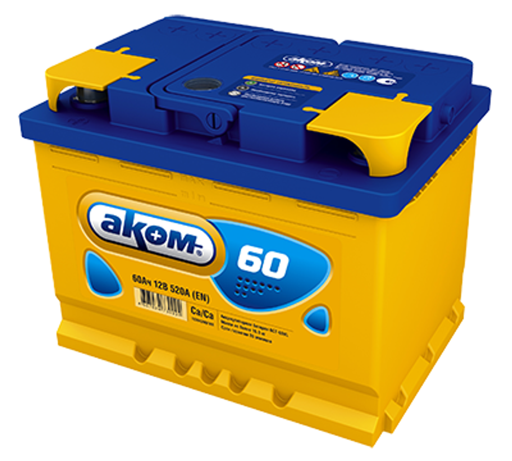 AKOM 6CT- 60 аккумулятор AKOM 6CT- 60 аккумулятор