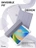 Чехол книжка для iPad 7/8/9 10,2"Gurdini Slim Case полиуретановый лаванда