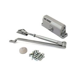 Доводчик дверной NOTEDO DC-090 HO silver серебро (60-130 кг)