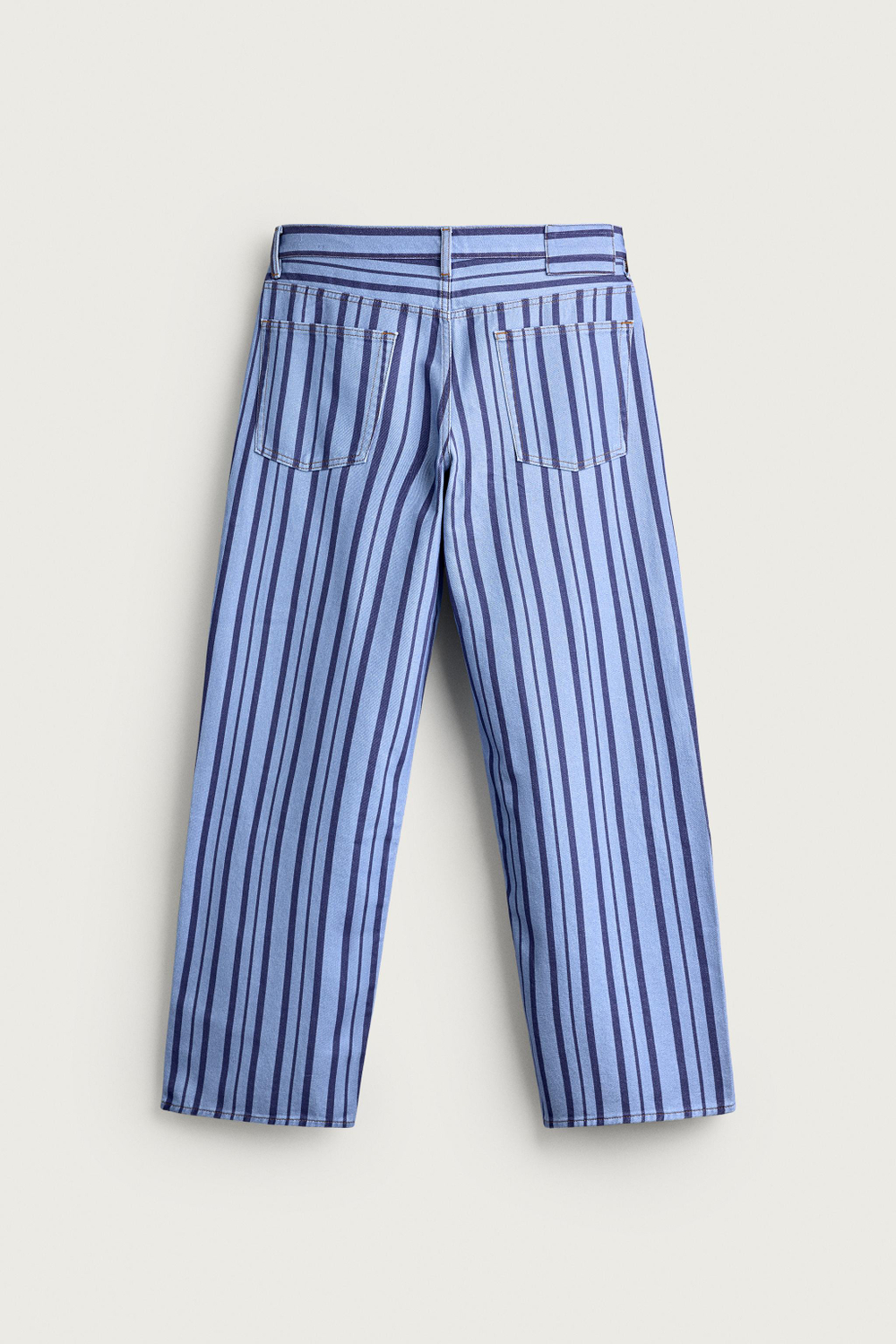 БРЮКИ STRAIGHT FIT В ПОЛОСКУ — ZARA · 0840/380