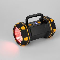 Светодиодный фонарь ЭРА Рабочие Практик PA-808 прожекторный аккумуляторный многофункциональный IP44 15W | Прожекторные фонари