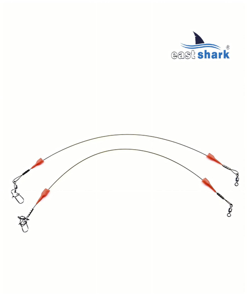 Поводок EastShark MDGS-титановый 0.52*20см