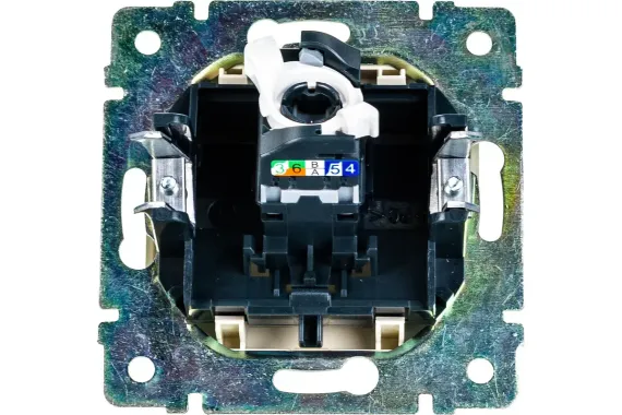 Розетка RJ45 Legrand Valena 5е слоновая кость 05228