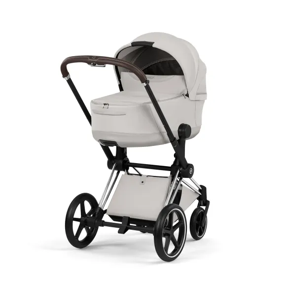 Детская коляска Cybex Priam V Style 2 в 1 City Grey на раме Chrome Brown