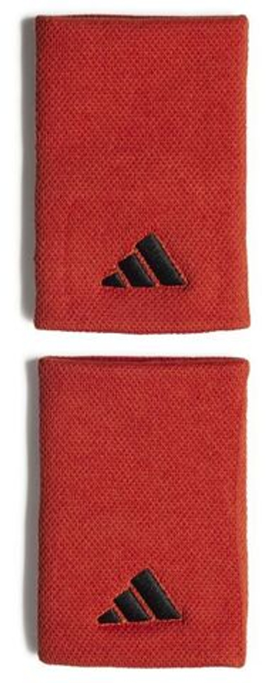 Напульсник теннисный Adidas Wristbands L (OSFM) - prered/black