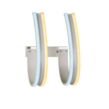 Настенный светодиодный светильник FL164/2 WH 48W белый Line Ambrella