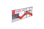 Кронштейн для ТВ LEBEN фиксированный, 26"-55", до 45 кг, 200x200 до 400x400 мм, металл 469-199