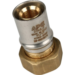 Переходник с накидной гайкой 3/4"x20