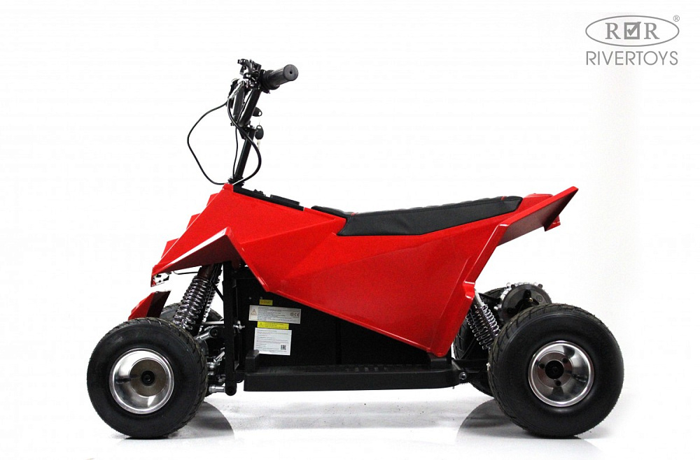 Детский электроквадроцикл RiverToys M009MM красный