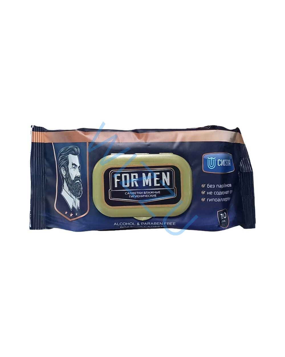 Салфетки СИСТЕМА FOR MEN 120 шт