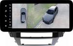 Магнитола для Mitsubishi Pajero Sport 3 2020-2024, Montero Sport (прямоугольный климат, рамка 9) - Teyes LUX ONE 360 монитор 12.3" 2K QLED на Android 10, Быстрая, CarPlay, 4G SIM-слот, 4 камеры в комплекте