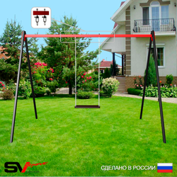 Уличные качели Sv Sport УК170В1 (3.0м/Деревянные/Подвесы на втулке 1к)