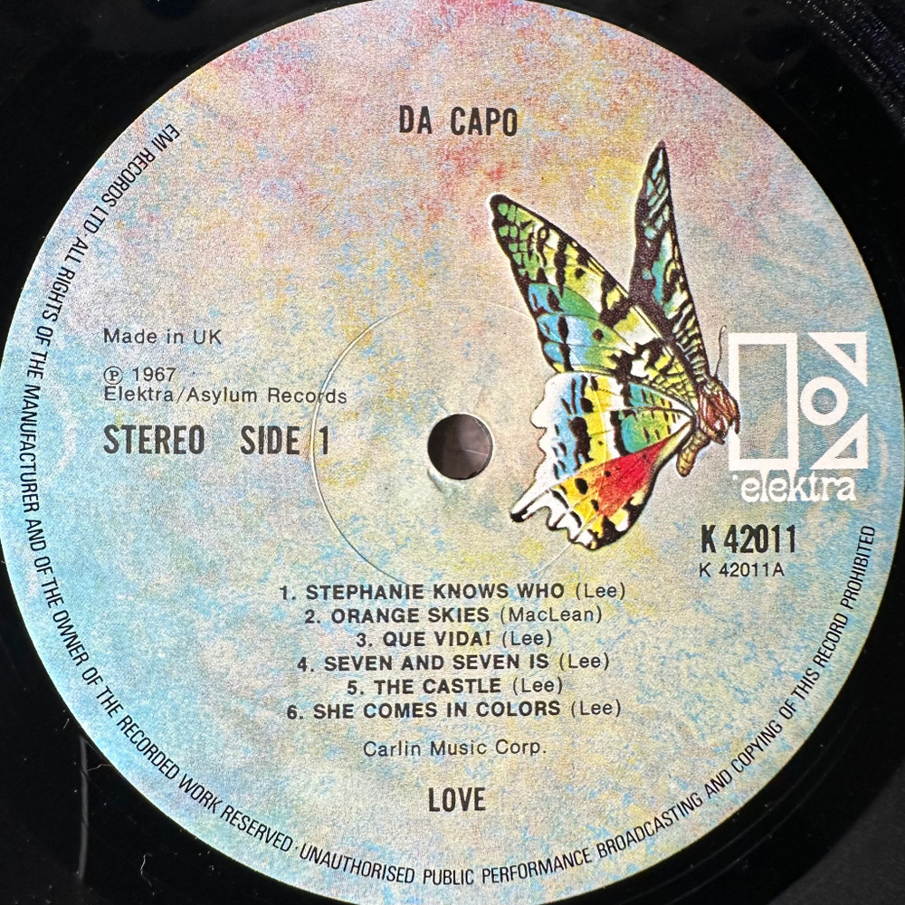 Love – Da Capo (Англия)