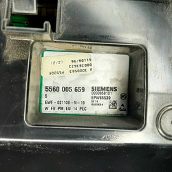101 Модуль управления Bosch с индикатором 5560 005 659 б/у для стиральной машины