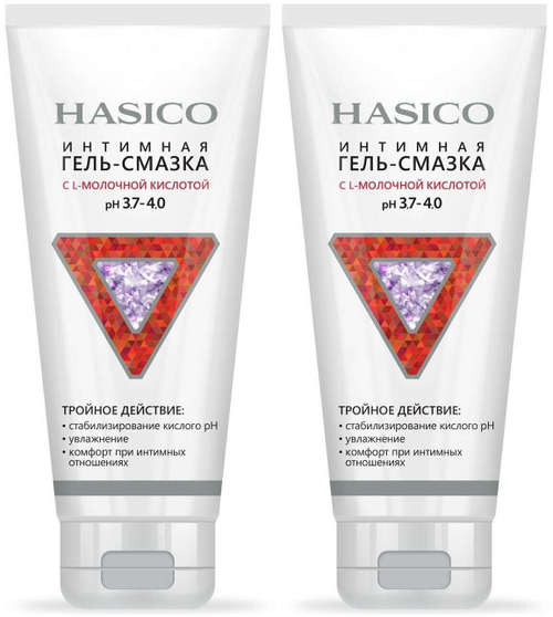 Гель-смазка Hasico с L-молочной кислотой, 100 мл
