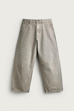 БРЮКИ BARREL FIT НА КУЛИСКЕ — ZARA