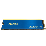 SSD ADATA LEGEND 710 512Гб, M.2 2280, NVMe, Retail, PCIe3.0, Чтение:2400мб/с, Запись:1000мб/с, радиатор (ALEG-710-512GCS)