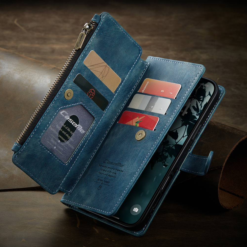 Многофункциональный чехол-кошелек CaseMe 3 in 1 Matte Wallet для iPhone 17