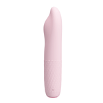 Нежно-розовый вибратор-ротатор 16см Pretty Love Classic Silicone Rechargeable Rotating Vibrator Burke BI-014584X-1