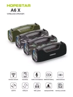 Портативная колонка A6X military