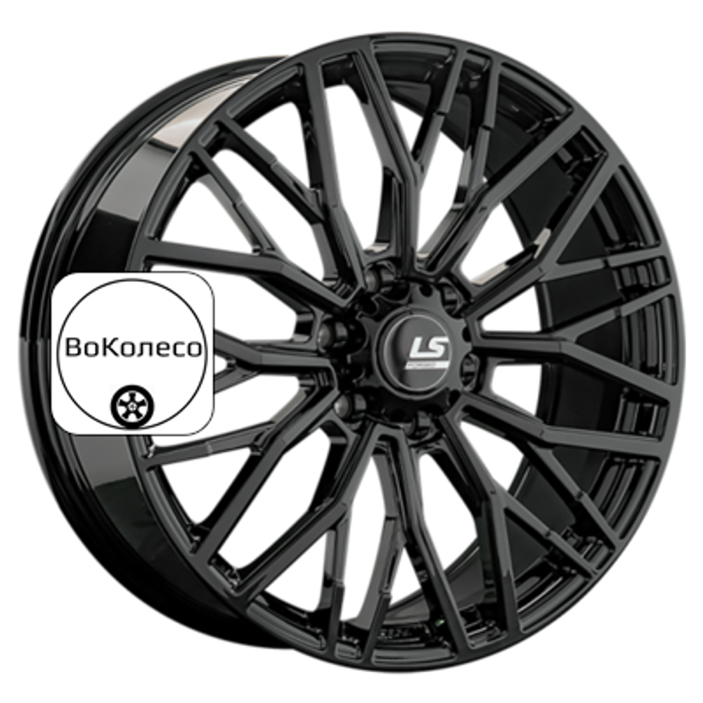 8,5x20/6x139,7 ET36 D100,1 LS FG33 BK (конус, Колпак+лого) LS Forged