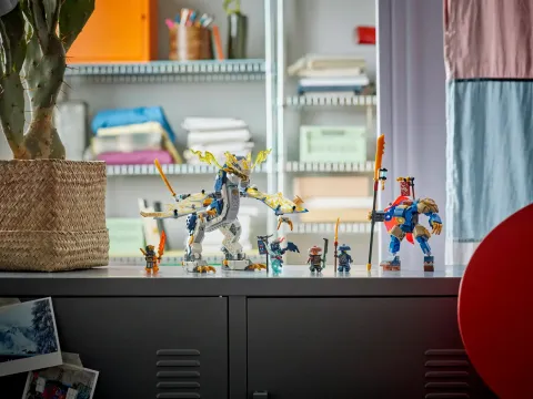 Конструктор LEGO Ninjago 71843 Робот-драконий всадник Разбойника