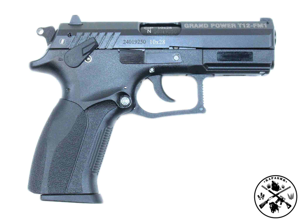 Пистолет ООП Grand Power T12-FM1 (азотированный) кал.10х28