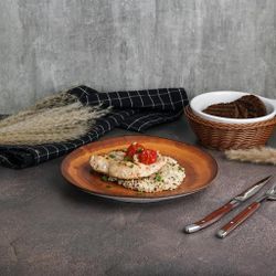 Тарелка 23 см h2,7 см Wood Fusion P.L. Proff Cuisine [4]