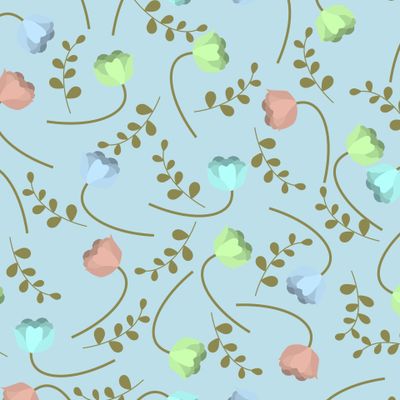 Abstract flowers