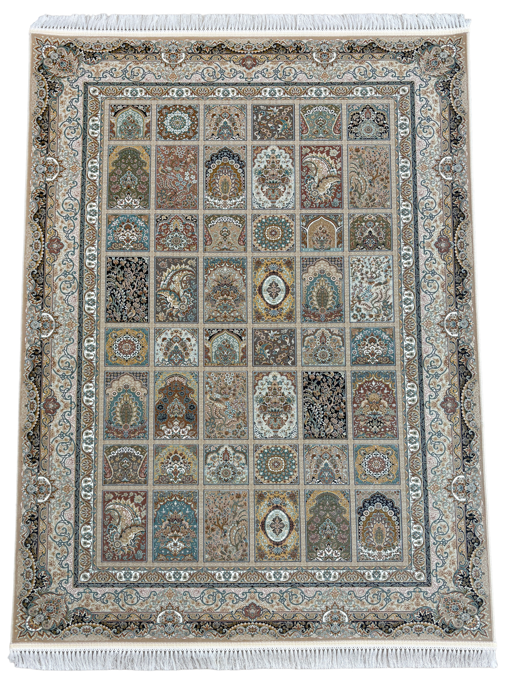 Ковер MASHAD 1500 G139 NESCAFEE Прямоугольник