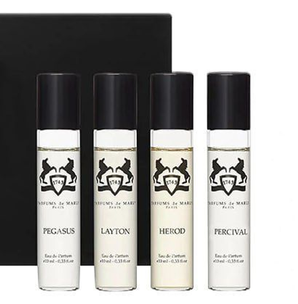 PARFUMS DE MARLY Парфюмерный тревел-набор мужской Masculine Discovery Set 4х10 мл
