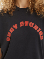 Женская Футболка Obey Academic Studios