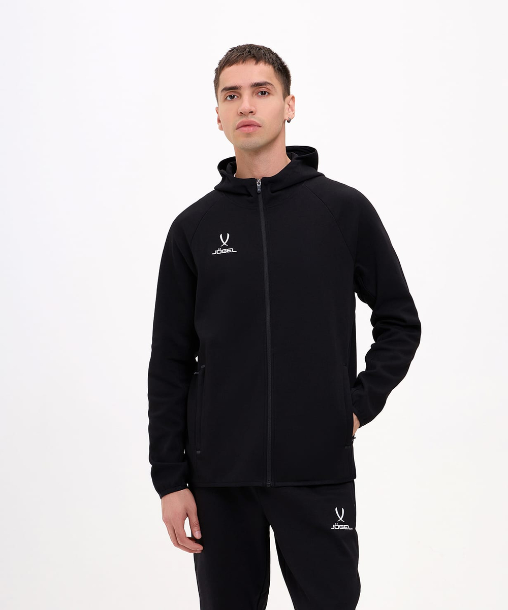 Худи на молнии ESSENTIAL Athlete Hooded FZ Jacket, черный