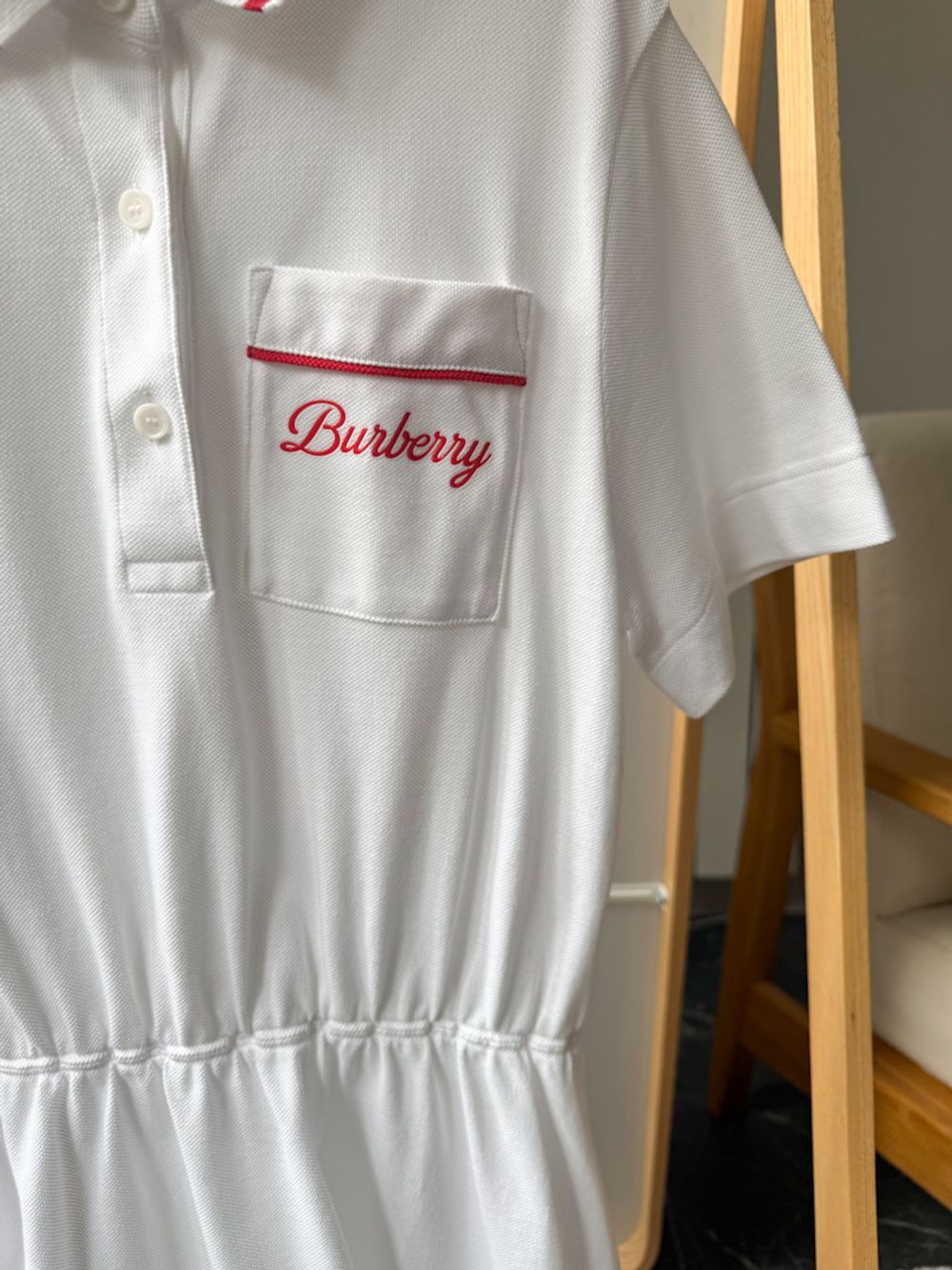 Новое хлопковое платье Burberry, 152