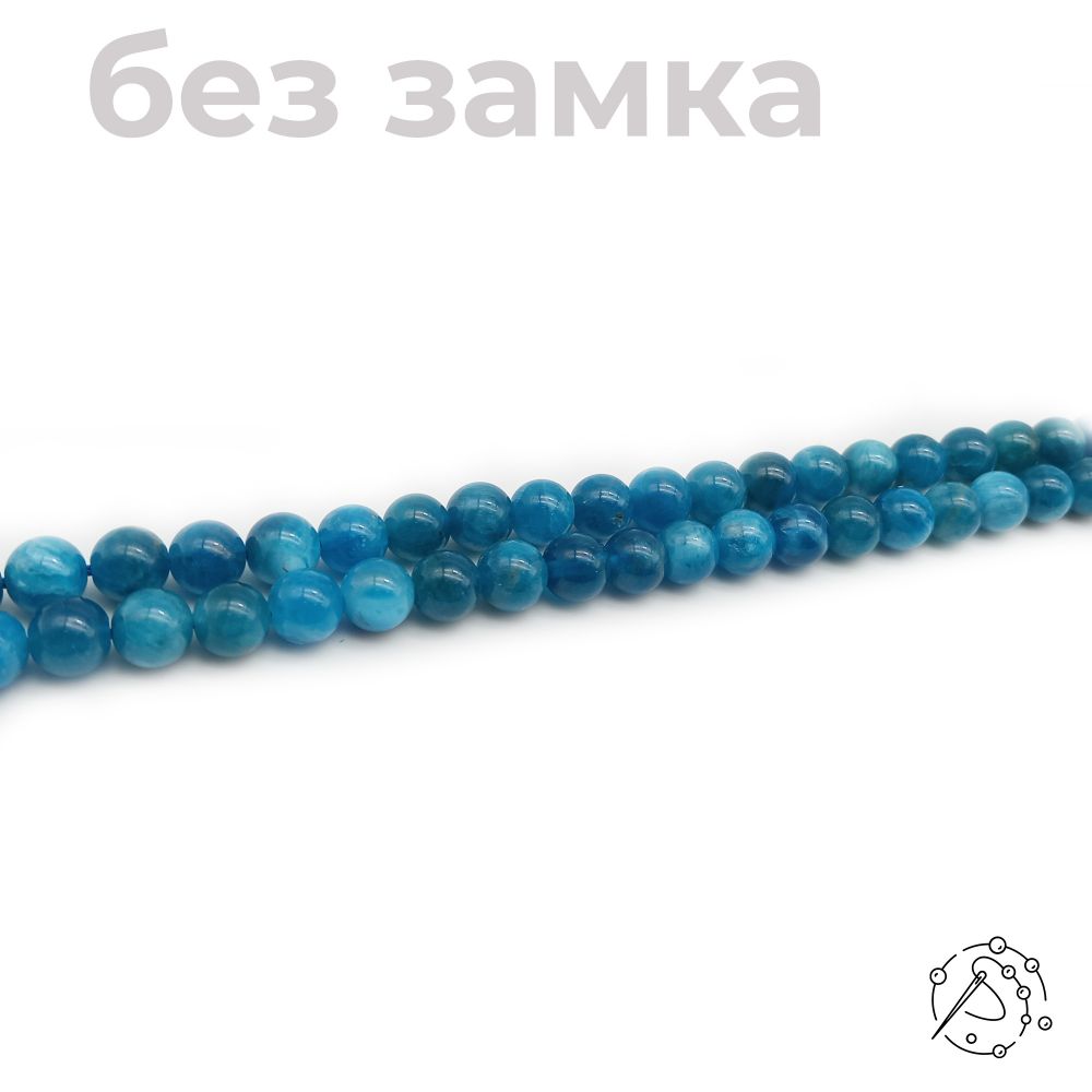 Нить бусин из апатита 8 мм