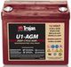 Тяговый аккумулятор Trojan U1-AGM ( 12V 33Ah / 12В 33Ач ) - фото 1
