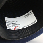 SA01-762760 - Todd & Duncan; 100% кашемир; 1400м/100гр, (2/28); col. Nero Navy, цвет: чёрно-синий; S723; Есть бобинка: 164 гр.