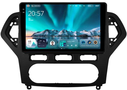 Магнитола для Ford Mondeo 4 2007-2010 (рамка чёрная) - Teyes CC4 монитор 10.36" 2K QLED на Android 14, Быстрейшая, Snapdragon 680, DSP, CarPlay, 4G SIM-слот