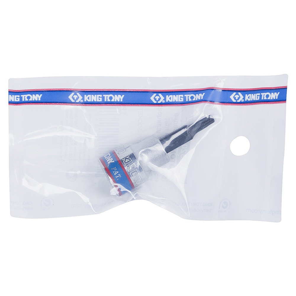 KING TONY (402320) Насадка (бита) торцевая 1/2", L = 60 мм, TORX, T20