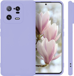 Мягкий Soft Touch чехол из силикона для XIAOMI 13 PRO с бархатной подкладкой