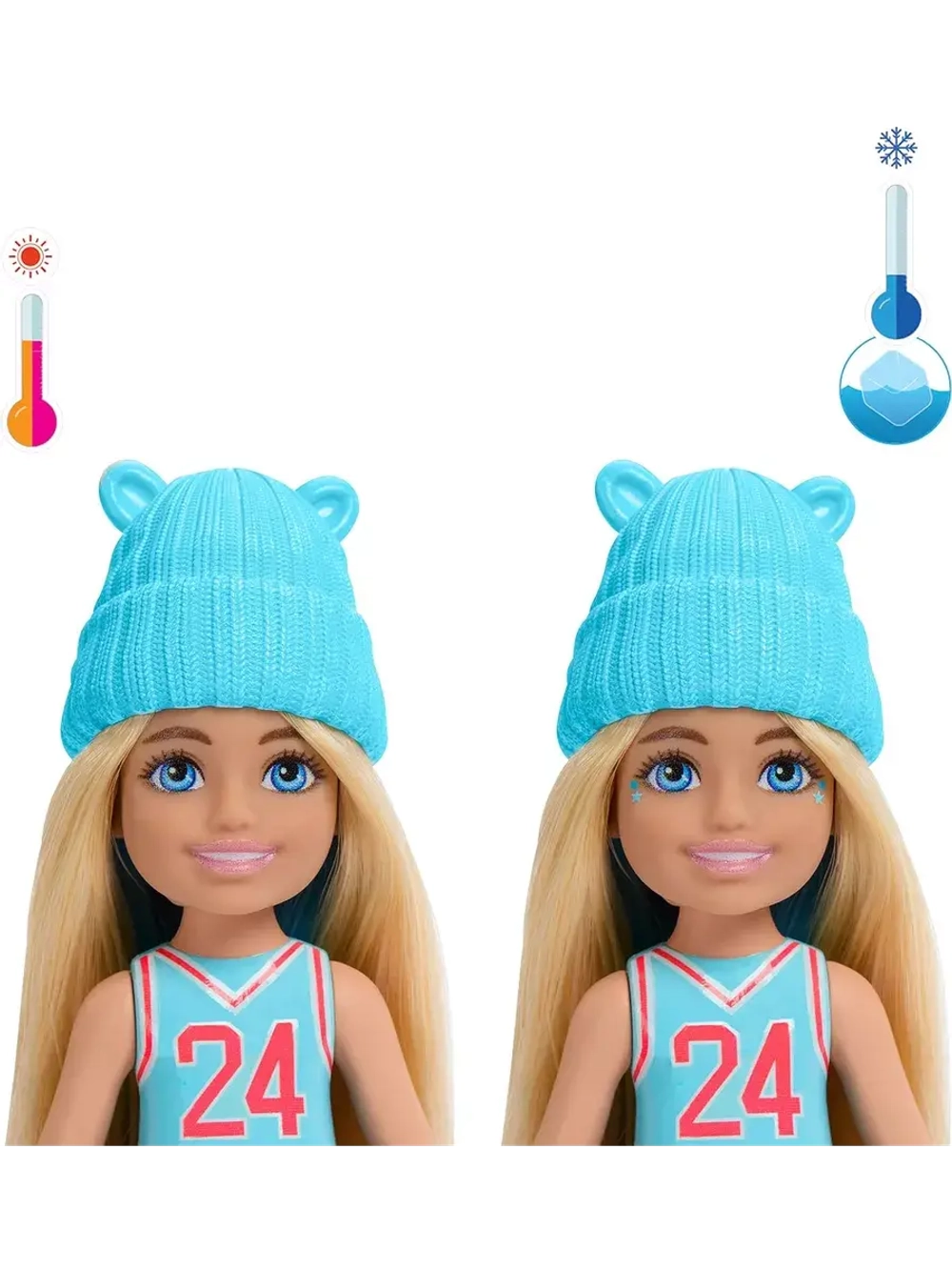 Кукла Barbie Color Reveal Surprise Doll Челси Спорт HKT85