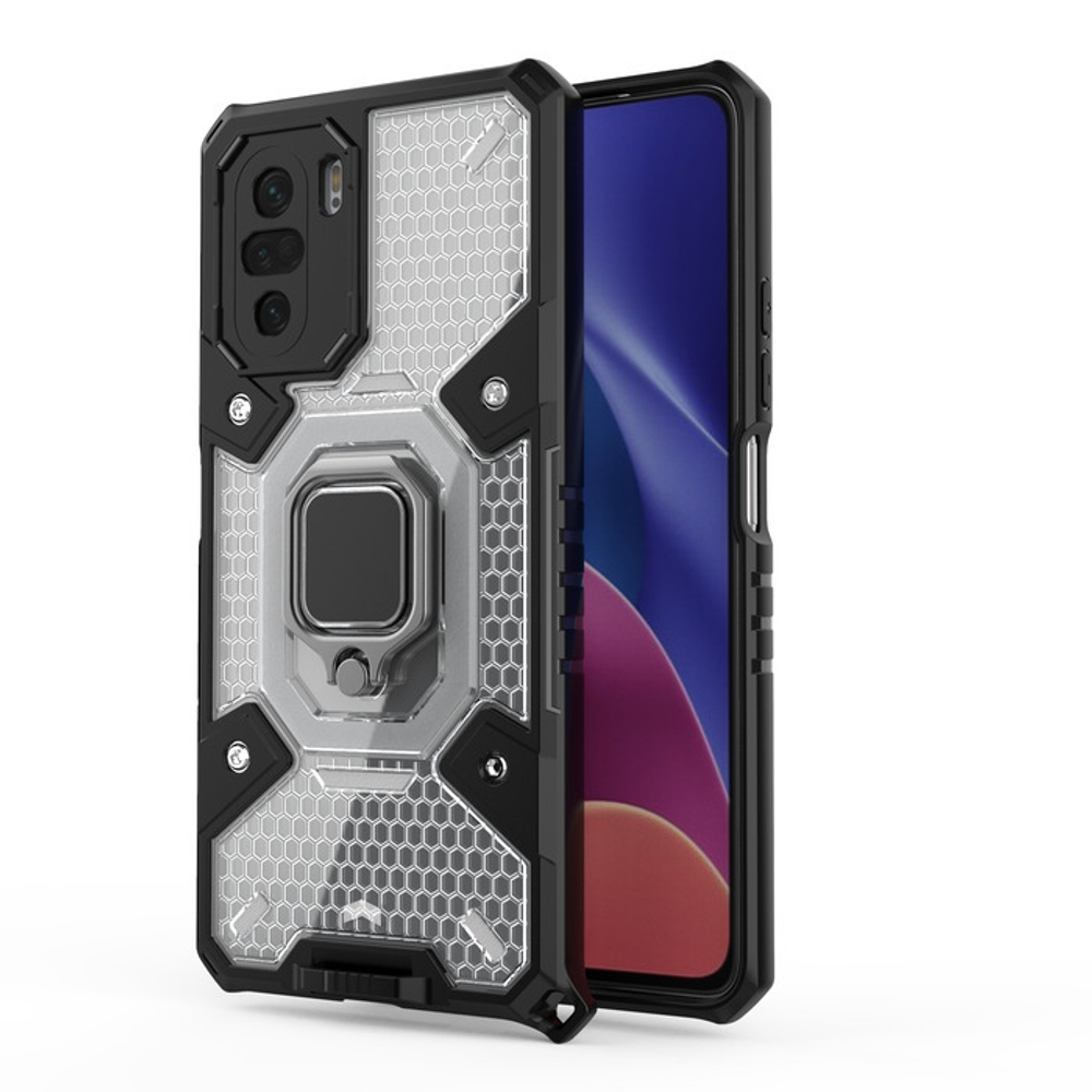 Противоударный чехол с Innovation Case c защитой камеры для Xiaomi Poco F3 / Redmi K40 (Pro) / Mi 11i