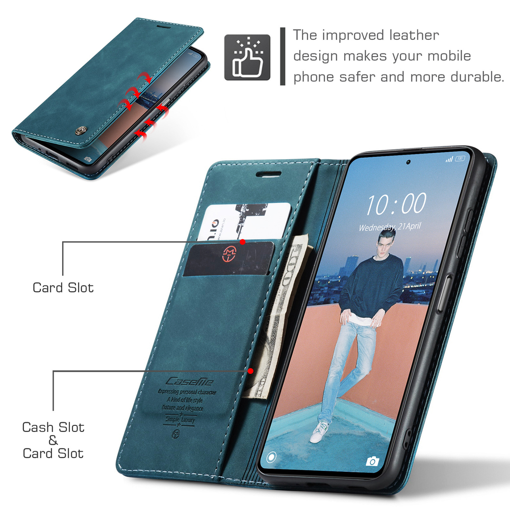 Чехол-книжка CaseMe Matte Xiaomi Redmi Note 12 Pro 5G