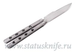 Нож Осаренко Дмитрий DOCK Balisong Damascusфотография - 4
